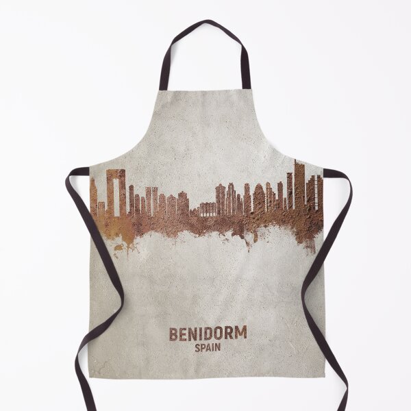Item preview, Benidorm Spain Skyline designed and sold by ArtPrints.