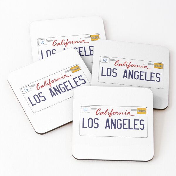 Item preview, Los Angeles License Plate designed and sold by ashzizzles.