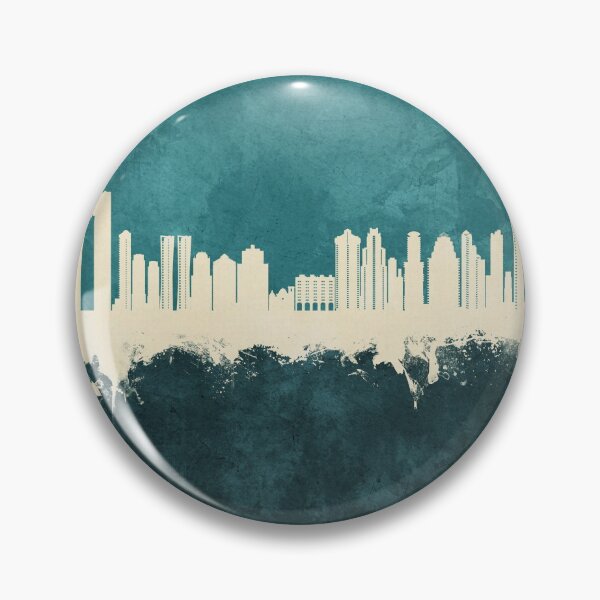 Item preview, Benidorm Spain Skyline designed and sold by ArtPrints.