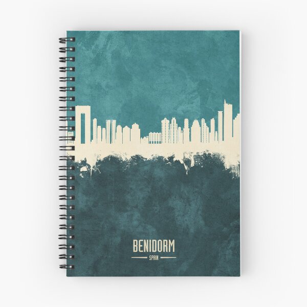 Item preview, Benidorm Spain Skyline designed and sold by ArtPrints.