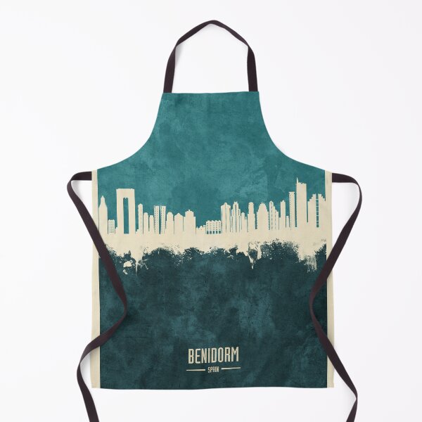 Item preview, Benidorm Spain Skyline designed and sold by ArtPrints.
