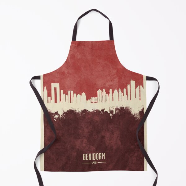 Item preview, Benidorm Spain Skyline designed and sold by ArtPrints.