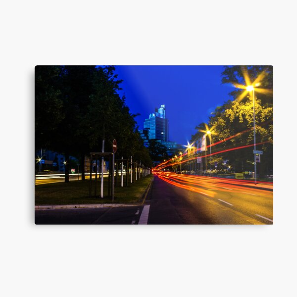blue hour at friedrichswall (1) Metal Print