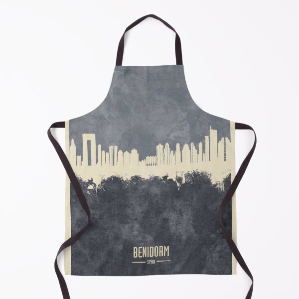 Item preview, Benidorm Spain Skyline designed and sold by ArtPrints.