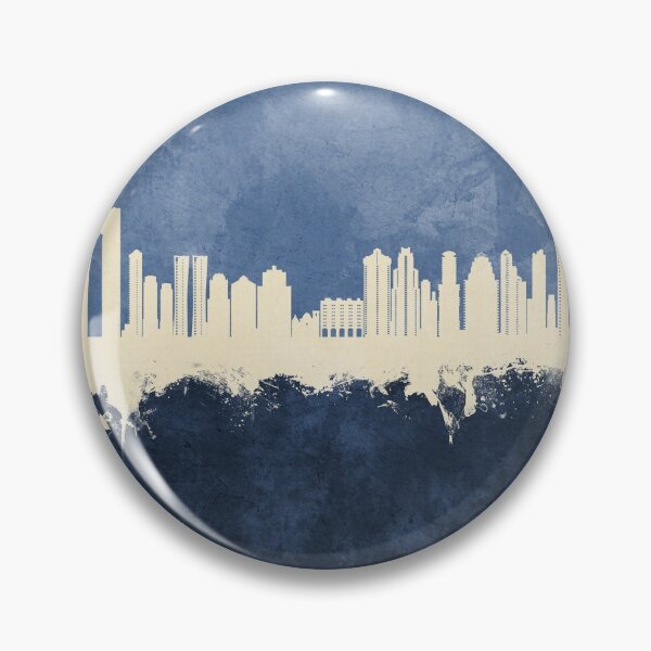 Item preview, Benidorm Spain Skyline designed and sold by ArtPrints.