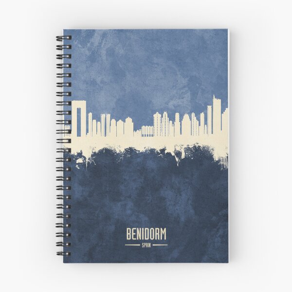 Item preview, Benidorm Spain Skyline designed and sold by ArtPrints.