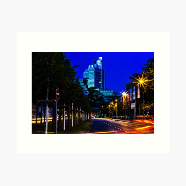 Item preview, blue hour at friedrichswall (2) designed and sold by dirk hinz.