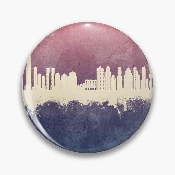 Item preview, Benidorm Spain Skyline designed and sold by ArtPrints.