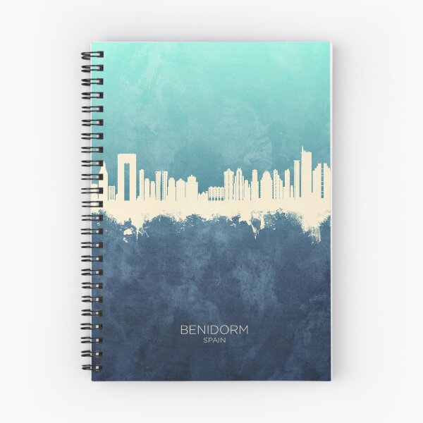 Item preview, Benidorm Spain Skyline designed and sold by ArtPrints.