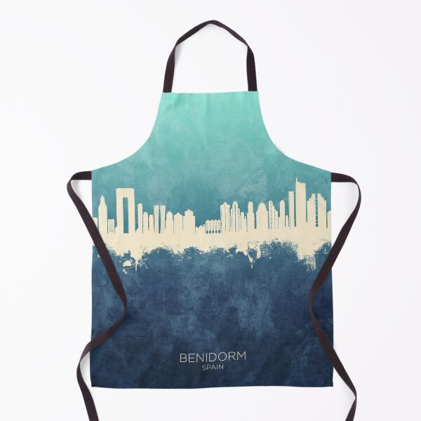 Item preview, Benidorm Spain Skyline designed and sold by ArtPrints.