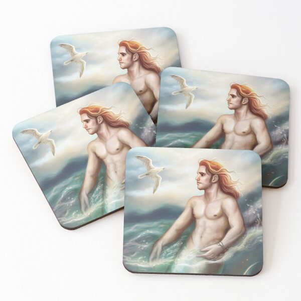Item preview, Merman and Seagull designed and sold by dim-draws.