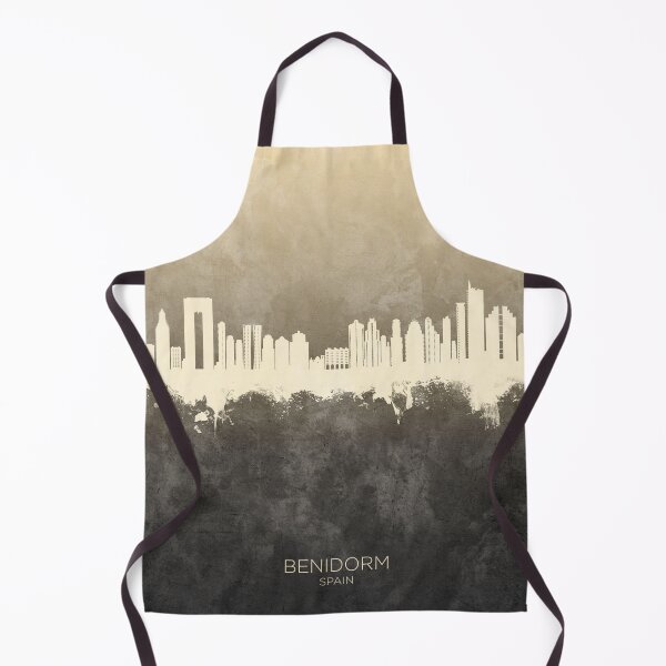 Item preview, Benidorm Spain Skyline designed and sold by ArtPrints.