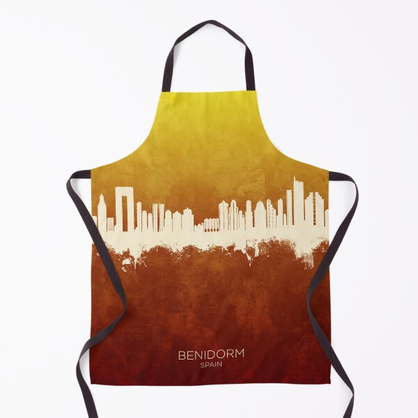 Item preview, Benidorm Spain Skyline designed and sold by ArtPrints.