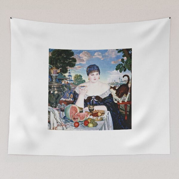 Item preview, Boris Kustodiev - Merchants Wife At Tea designed and sold by artcenter.