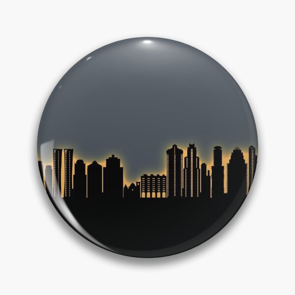 Item preview, Benidorm Spain Skyline designed and sold by ArtPrints.