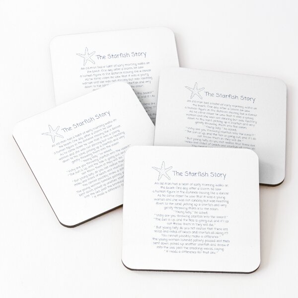 Item preview, The Starfish Story, How To Make A Difference designed and sold by LaziniArts.