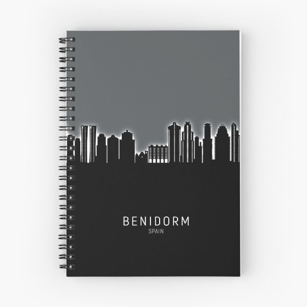 Item preview, Benidorm Spain Skyline designed and sold by ArtPrints.