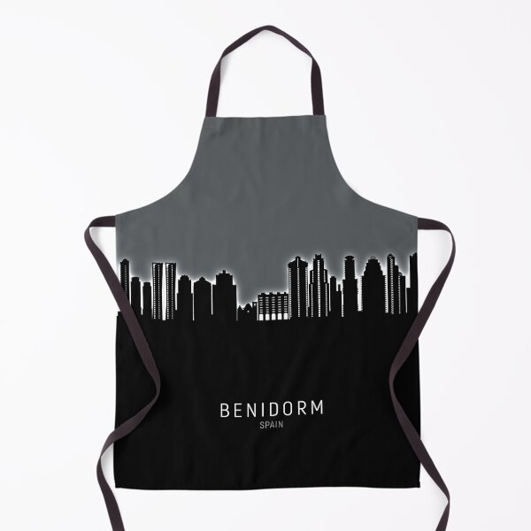 Item preview, Benidorm Spain Skyline designed and sold by ArtPrints.