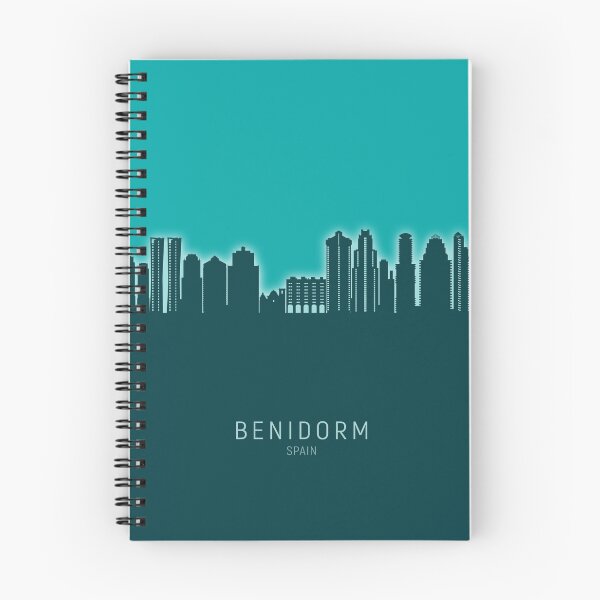 Item preview, Benidorm Spain Skyline designed and sold by ArtPrints.