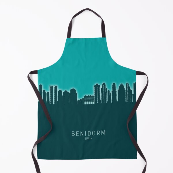 Item preview, Benidorm Spain Skyline designed and sold by ArtPrints.