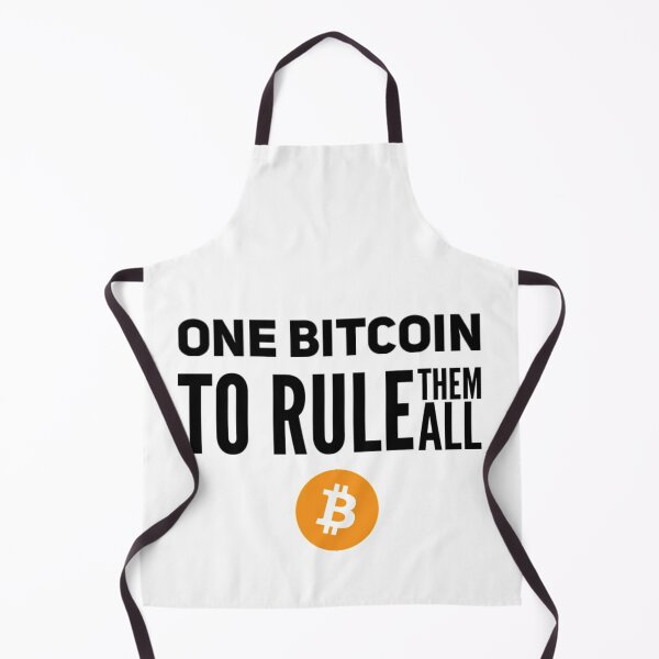 Item preview, One Bitcoin to rule them all designed and sold by Bouzdesigns.