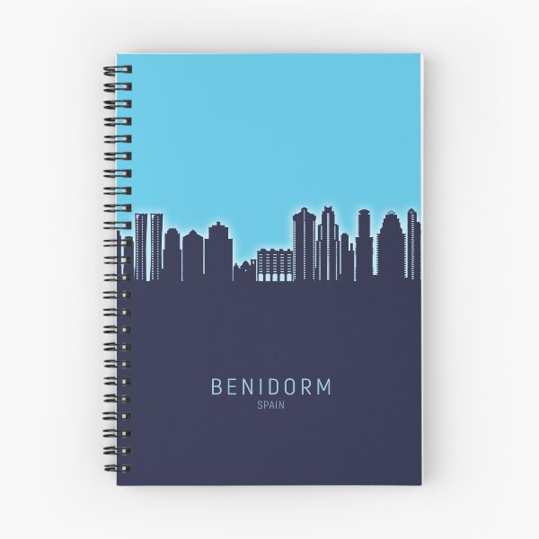 Item preview, Benidorm Spain Skyline designed and sold by ArtPrints.