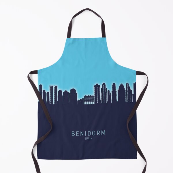 Item preview, Benidorm Spain Skyline designed and sold by ArtPrints.