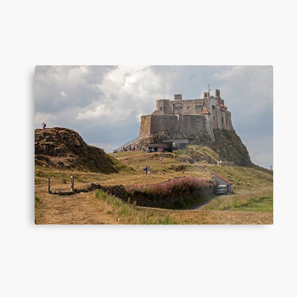 Lindisfarne Castle on Holy Island Metal Print