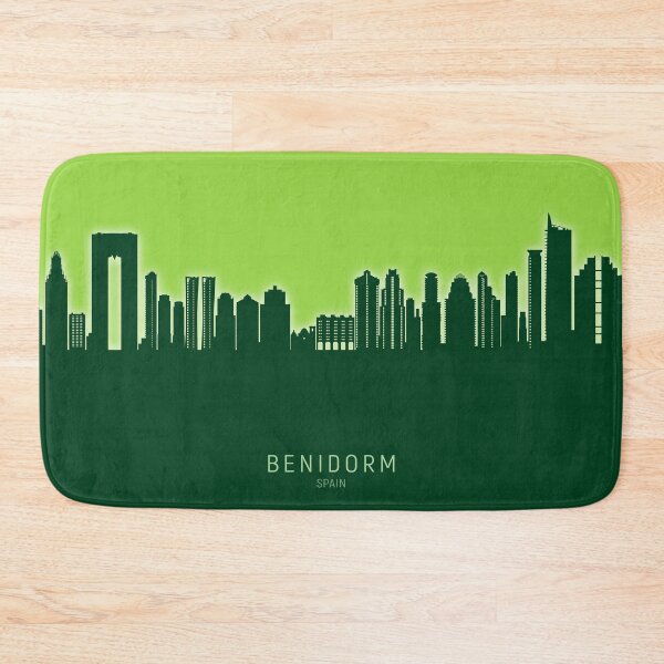 Item preview, Benidorm Spain Skyline designed and sold by ArtPrints.