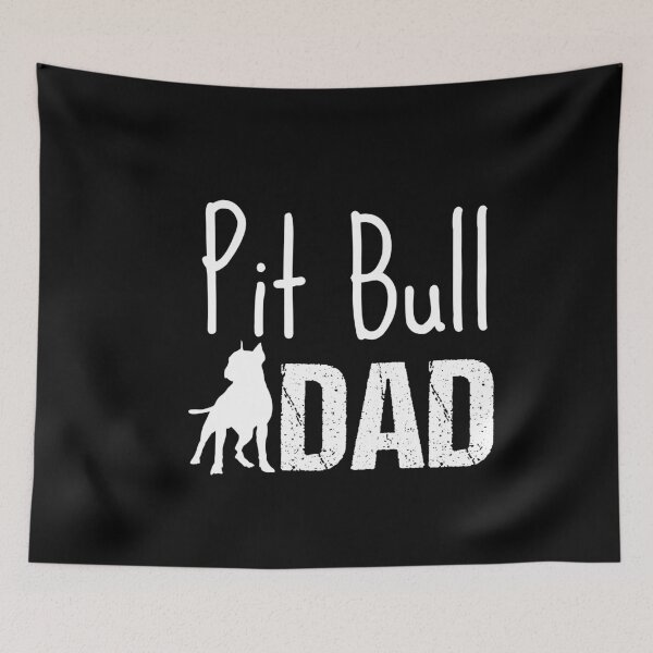 Item preview, Pit Bull Dad Silueta designed and sold by Beyond Words.
