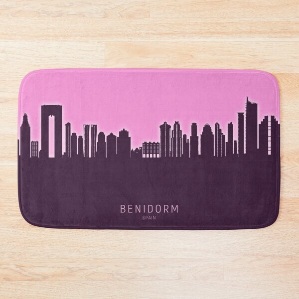Item preview, Benidorm Spain Skyline designed and sold by ArtPrints.
