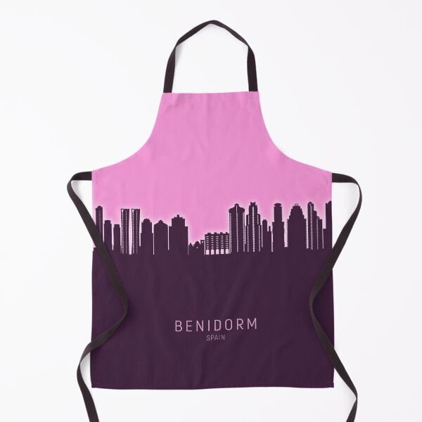 Item preview, Benidorm Spain Skyline designed and sold by ArtPrints.