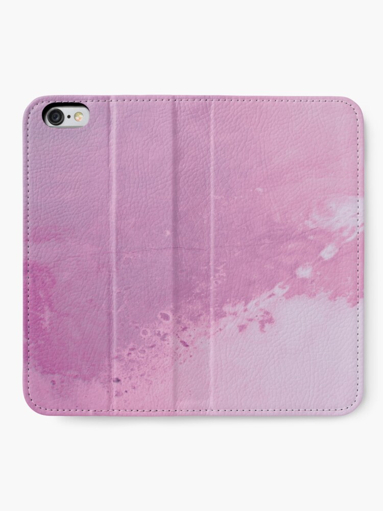 Alternate view of Texture pink concreet iPhone Wallet