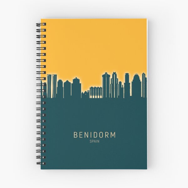 Item preview, Benidorm Spain Skyline designed and sold by ArtPrints.