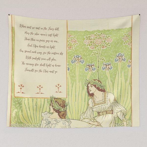 Item preview, Fairy Dell vintage illustration designed and sold by Vintage Designs +.