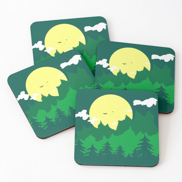 Item preview, Evergreen Vector Forest designed and sold by One niche my world.