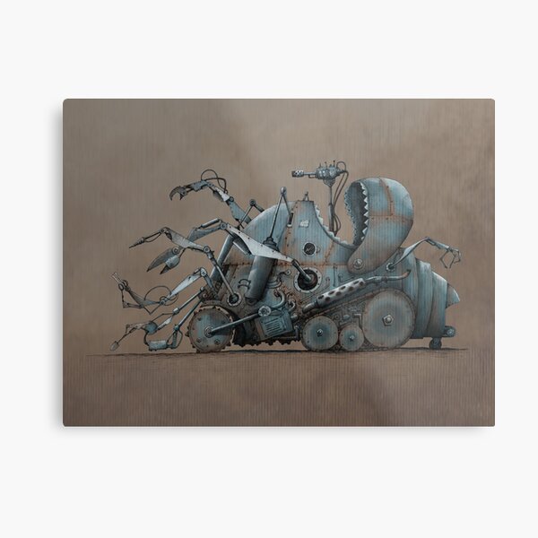 The Cleaner Metal Print