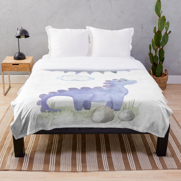 Item preview, Watercolor Baby Dinosaur -  Kids Design designed and sold by FunkyDragon.