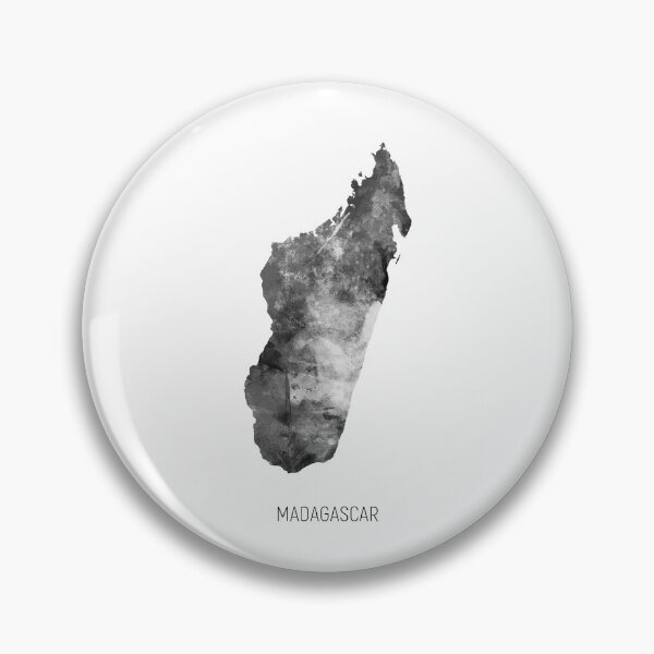 Item preview, Madagascar Watercolor Map designed and sold by ArtPrints.