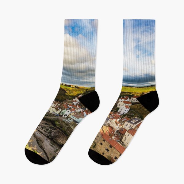 Item preview, The village of Staithes designed and sold by grumpykeith.
