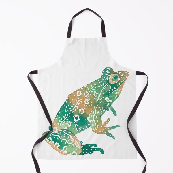 Item preview, Flower Power Frog - Rain Forest Tones designed and sold by AuntieBetty.