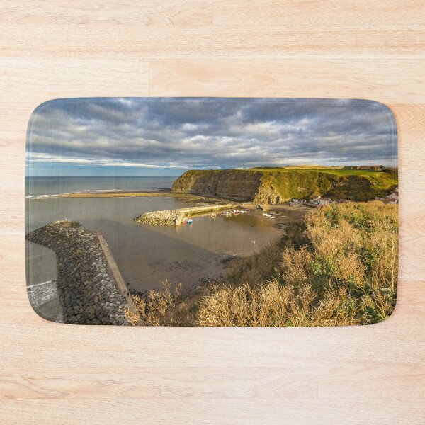 Item preview, Safe Haven Staithes Harbour designed and sold by grumpykeith.
