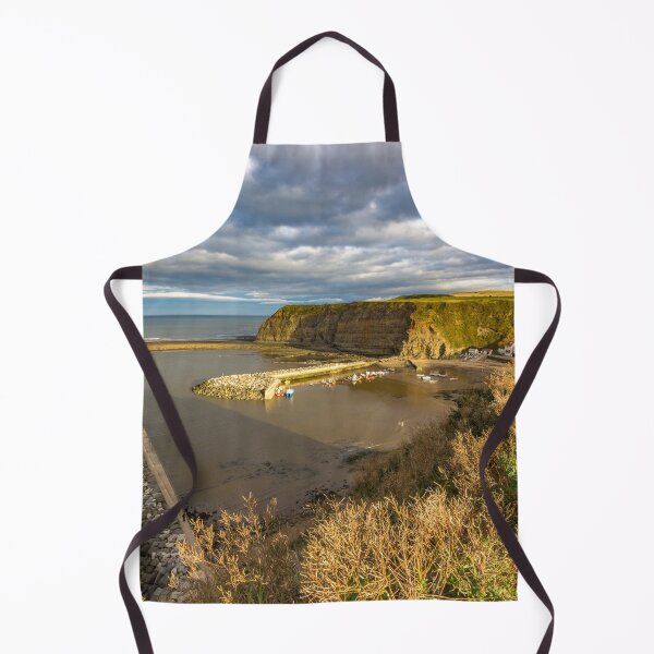 Item preview, Safe Haven Staithes Harbour designed and sold by grumpykeith.