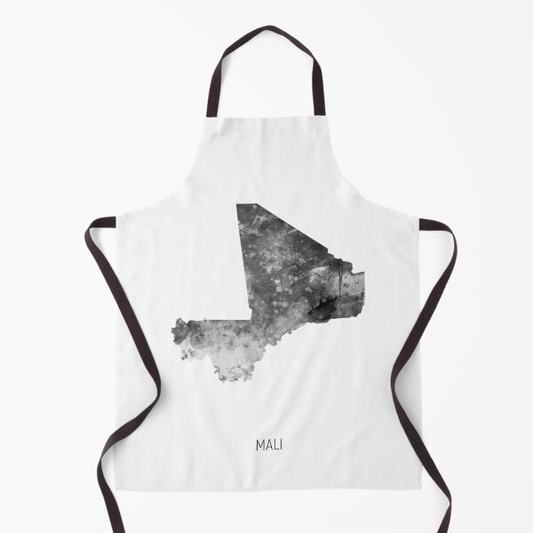 Item preview, Mali Watercolor Map designed and sold by ArtPrints.