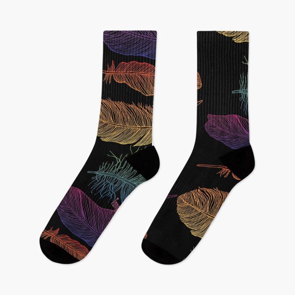Item preview, Four Feathers - rainbow print designed and sold by TangerineMeg.