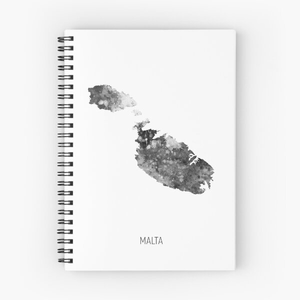 Item preview, Malta Watercolor Map designed and sold by ArtPrints.