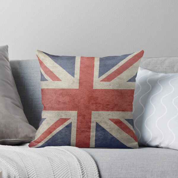 Aperçu de l'œuvre Couverture d'hiver Union Jack - Couverture d'hiver chaude avec drapeau britannique créée et vendue par stickersandtees.