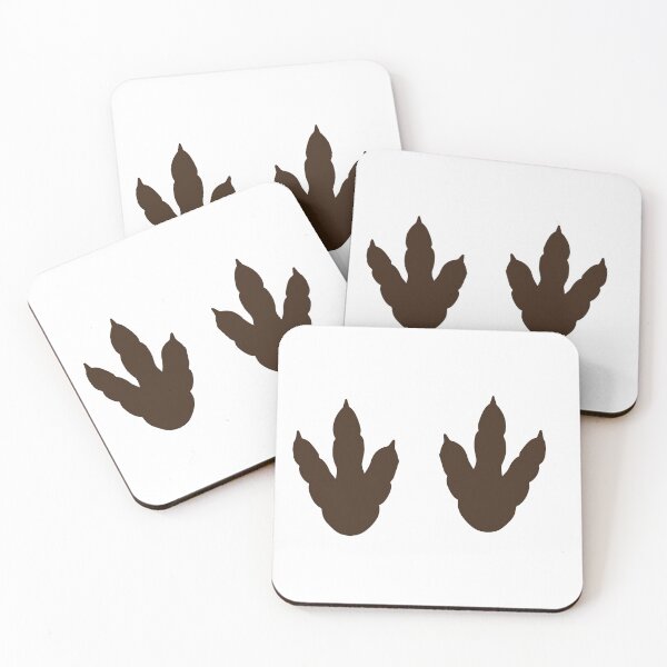 Item preview, Dinosaur Feet | Dino Footprints | Brown designed and sold by SJ Designs.