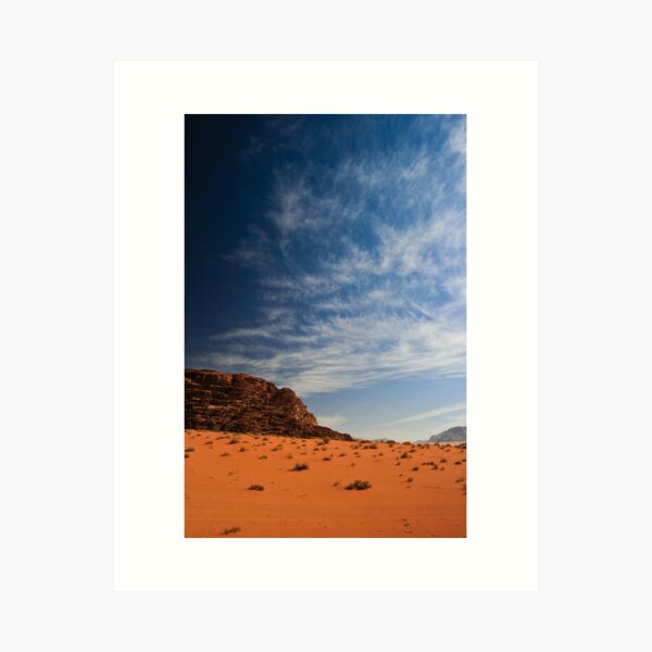 Aperçu de l'œuvre  Jordan. وادي رم Un endroit extraordinaire! Les couleurs des sables vont du blanc créée et vendue par Kerry Purnell Photography.