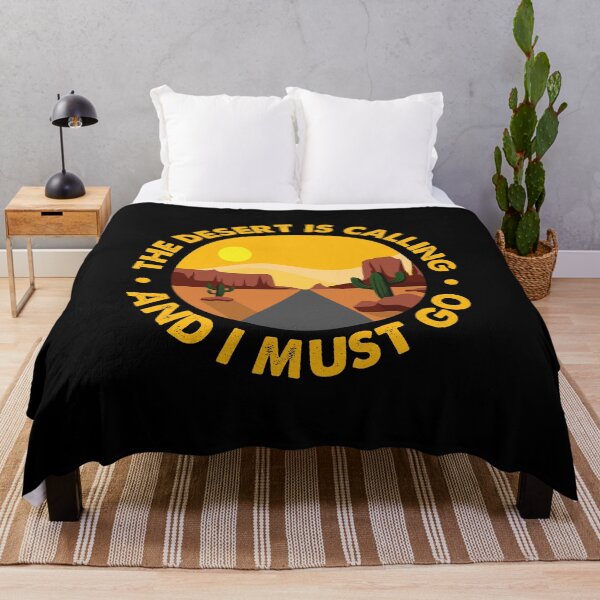 Item preview, The Desert Is Calling And I Must Go Vintage Outdoor design designed and sold by XASTY.